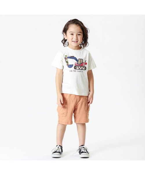 F.O.KIDS(エフオーキッズ)の「サイドポケットカットパンツ_5分丈(その他パンツ・キッズ・チャコール/グリーン/イエロー/オレンジ/グレー/サックスブルー・130/80/95/110/120/140/100/90)」の13枚目の写真