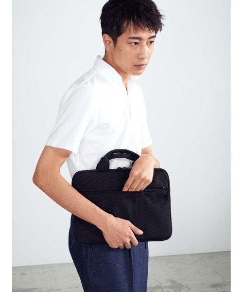 Perfect Suit FActory（パーフェクトスーツファクトリー）の「WEB限定 PC用ケース　ブラック（ビジネスバッグ・メンズ・ブラック・FREE）」の10枚目の写真