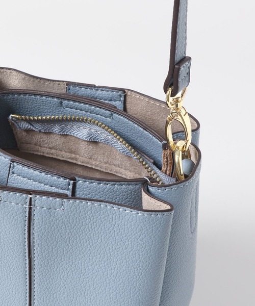 RODE SKO（ロデスコ）の「センターラインショルダーバッグ（ショルダーバッグ・レディース・ベージュ/オフホワイト/ブラック/ライトブルー/グリーン系その他・ONE）」の7枚目の写真