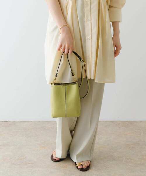 RODE SKO（ロデスコ）の「センターラインショルダーバッグ（ショルダーバッグ・レディース・ベージュ/オフホワイト/ブラック/ライトブルー/グリーン系その他・ONE）」の11枚目の写真