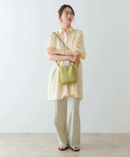 RODE SKO（ロデスコ）の「センターラインショルダーバッグ（ショルダーバッグ・レディース・ベージュ/オフホワイト/ブラック/ライトブルー/グリーン系その他・ONE）」の16枚目の写真