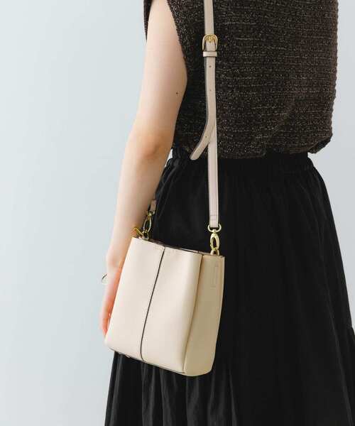 RODE SKO（ロデスコ）の「センターラインショルダーバッグ（ショルダーバッグ・レディース・ベージュ/オフホワイト/ブラック/ライトブルー/グリーン系その他・ONE）」の20枚目の写真