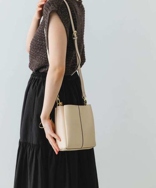 RODE SKO（ロデスコ）の「センターラインショルダーバッグ（ショルダーバッグ・レディース・ベージュ/オフホワイト/ブラック/ライトブルー/グリーン系その他・ONE）」の21枚目の写真