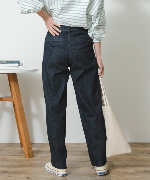 Healthy denim(ヘルシーデニム)の「Healthy DENIM Caraway(デニムパンツ・レディース・ワンウォッシュ/インディゴブルー・24/25/23)」の7枚目の写真