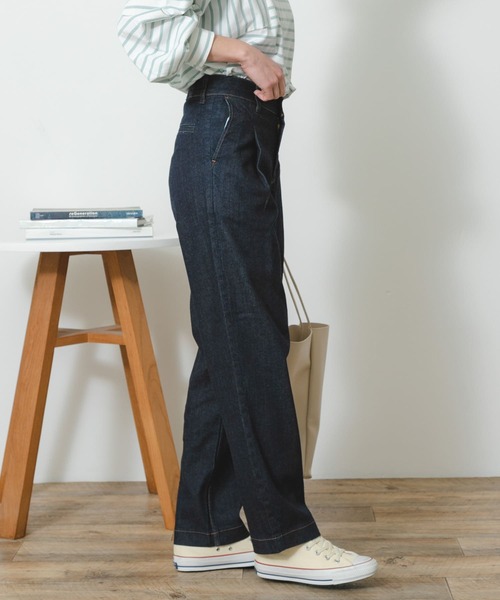 Healthy denim(ヘルシーデニム)の「Healthy DENIM Caraway(デニムパンツ・レディース・ワンウォッシュ/インディゴブルー・24/25/23)」の8枚目の写真