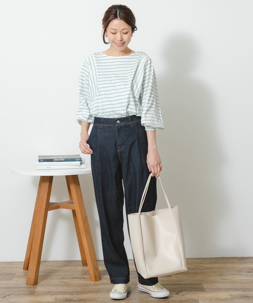 Healthy denim(ヘルシーデニム)の「Healthy DENIM Caraway(デニムパンツ・レディース・ワンウォッシュ/インディゴブルー・24/25/23)」の10枚目の写真
