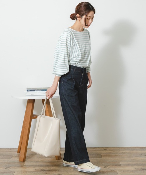 Healthy denim(ヘルシーデニム)の「Healthy DENIM Caraway(デニムパンツ・レディース・ワンウォッシュ/インディゴブルー・24/25/23)」の13枚目の写真