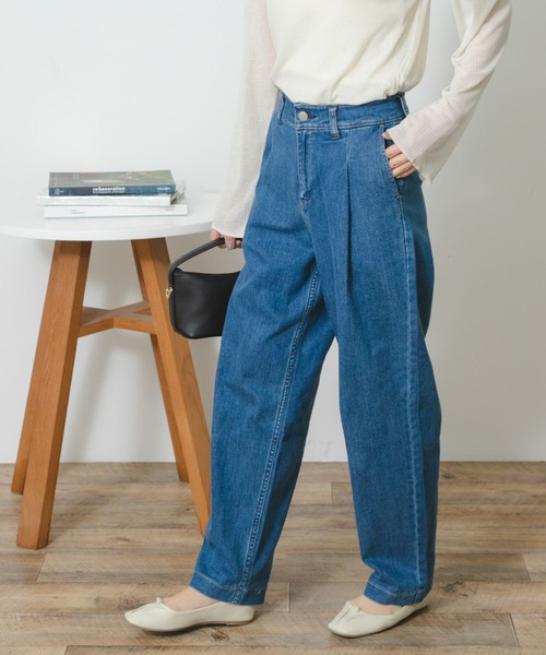 Healthy denim(ヘルシーデニム)の「Healthy DENIM Caraway(デニムパンツ・レディース・ワンウォッシュ/インディゴブルー・24/25/23)」の14枚目の写真
