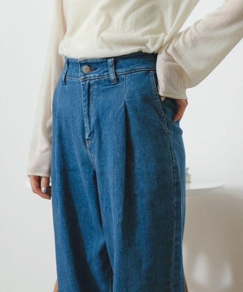 Healthy denim(ヘルシーデニム)の「Healthy DENIM Caraway(デニムパンツ・レディース・ワンウォッシュ/インディゴブルー・24/25/23)」の17枚目の写真