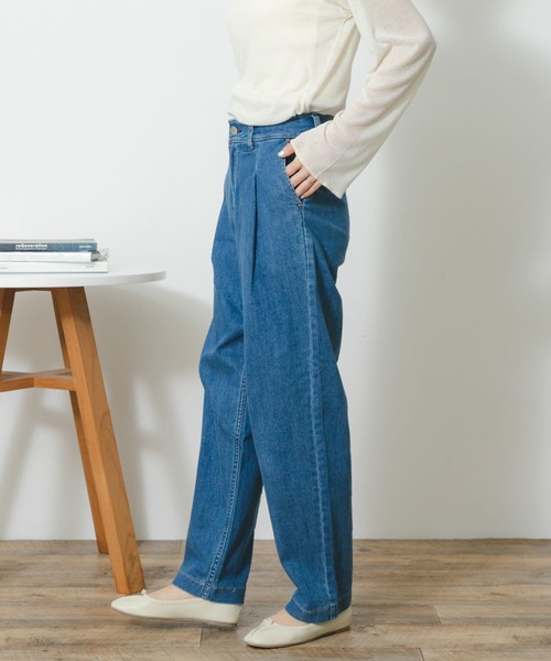 Healthy denim(ヘルシーデニム)の「Healthy DENIM Caraway(デニムパンツ・レディース・ワンウォッシュ/インディゴブルー・24/25/23)」の22枚目の写真