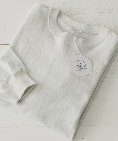 URBAN RESEARCH DOORS（アーバンリサーチドアーズ）の「USAコットンロングスリーブTシャツ（Tシャツ/カットソー・メンズ・ブルー系その他/ホワイト/グレー系その他/チャコールグレー・LARGE/MEDIUM）」の20枚目の写真