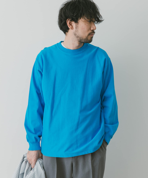 【大人気】Urban Sophistication★キャリー ニットTシャツ ITEMS URBANRESEARCH tシャツ ハニカムワッフルボーダーTシャツ