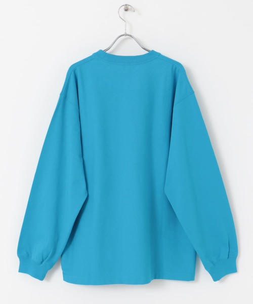 URBAN RESEARCH DOORS（アーバンリサーチドアーズ）の「USAコットンロングスリーブTシャツ（Tシャツ/カットソー・メンズ・ブルー系その他/ホワイト/グレー系その他/チャコールグレー・LARGE/MEDIUM）」の9枚目の写真