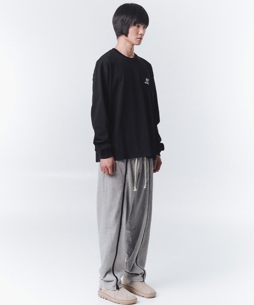 OY(オーワイ)の「『OY/オーワイ』TYPOGRAPHIC LOGO LONG SLEEVE/タイポグラフィロゴロングスリーブ(Tシャツ/カットソー・メンズ・ブルー/ブラック/ホワイト・M/L)」の10枚目の写真