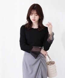 PROPORTION BODY DRESSING | ＜Ｅ＞シアーテレコ / 1213167400(Tシャツ/カットソー)