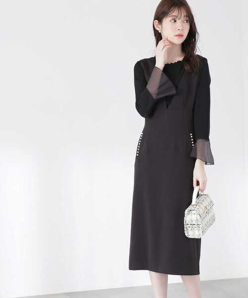 PROPORTION BODY DRESSING（プロポーションボディドレッシング）の「＜Ｅ＞シアーテレコ / 1213167400（Tシャツ/カットソー・レディース・ブラック/グレー・FREE）」の6枚目の写真