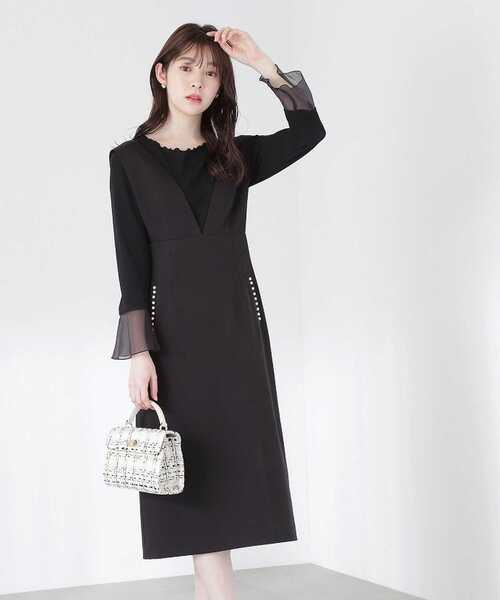 PROPORTION BODY DRESSING（プロポーションボディドレッシング）の「＜Ｅ＞シアーテレコ / 1213167400（Tシャツ/カットソー・レディース・ブラック/グレー・FREE）」の7枚目の写真