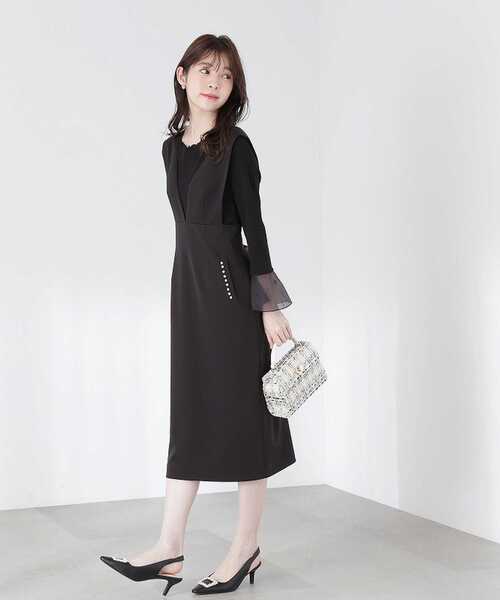PROPORTION BODY DRESSING（プロポーションボディドレッシング）の「＜Ｅ＞シアーテレコ / 1213167400（Tシャツ/カットソー・レディース・ブラック/グレー・FREE）」の8枚目の写真