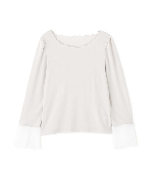 PROPORTION BODY DRESSING（プロポーションボディドレッシング）の「＜Ｅ＞シアーテレコ / 1213167400（Tシャツ/カットソー・レディース・ブラック/グレー・FREE）」の10枚目の写真
