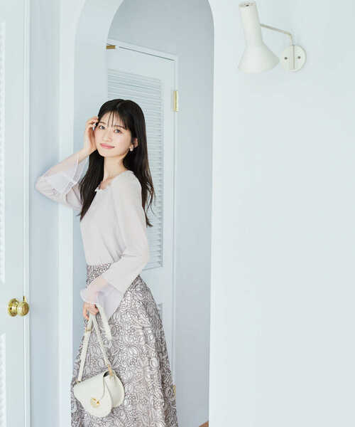 PROPORTION BODY DRESSING（プロポーションボディドレッシング）の「＜Ｅ＞シアーテレコ / 1213167400（Tシャツ/カットソー・レディース・ブラック/グレー・FREE）」の11枚目の写真