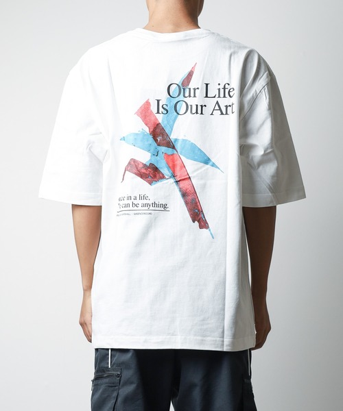 FRANKLIN & MARSHALL(フランクリンマーシャル)の「■SIXSENCERECORD×FRANKLIN & MARSHALL■BACKプリントS/S TEE(Tシャツ/カットソー・メンズ・ブラック/ホワイト・LARGE/X-LARGE/MEDIUM)」の6枚目の写真