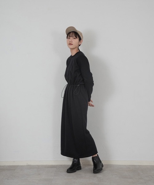 lawgy(ラウジー)の「simple logo cap(キャップ・レディース・ベージュ/ブラック・FREE)」の21枚目の写真