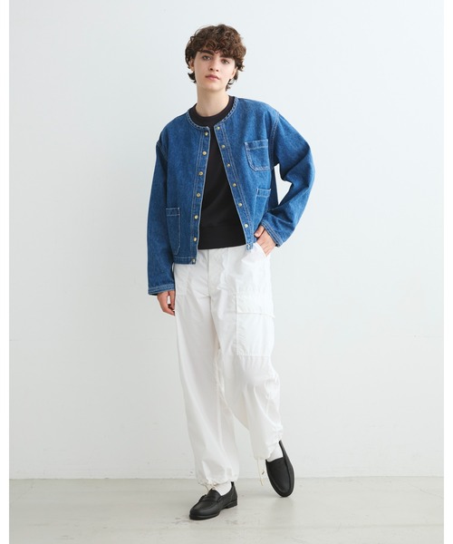 Traditional Weatherwear(トラディショナルウェザーウェア)の「ARKLEY DENIM(ブルゾン・レディース・ブルー系その他・32/34)」の9枚目の写真