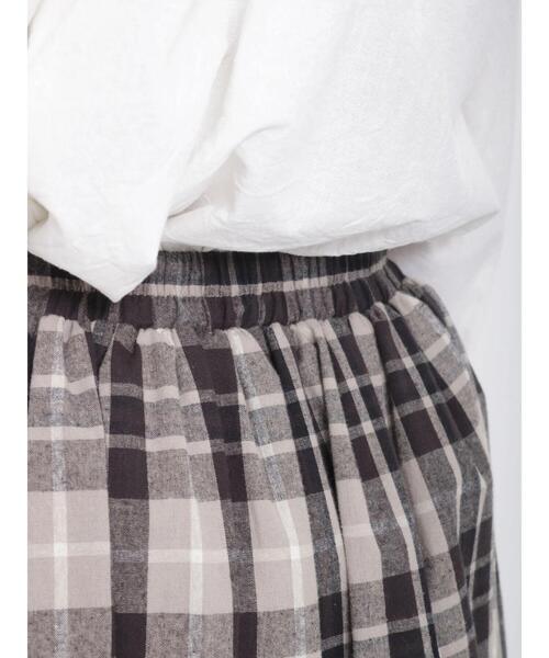 Samansa Mos2（サマンサ モスモス）の「柄アソートタックギャザースカート（スカート・レディース・ブラック/ベージュ/グリーン/ネイビー/レッド・ﾌﾘ-）」の19枚目の写真