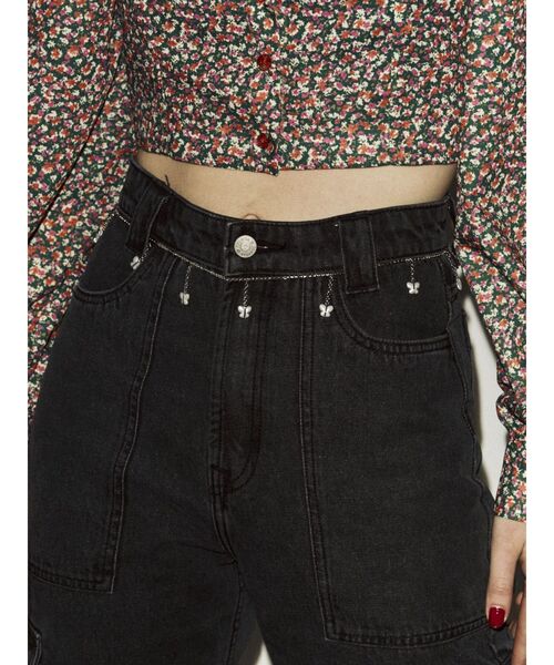 jouetie（ジュエティ）の「シェイクバタフライウエストチェーンベルト（ネックレス・レディース・シルバー/ゴールド・FREE）」の3枚目の写真