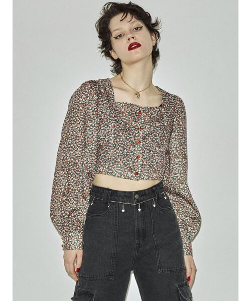 jouetie（ジュエティ）の「シェイクバタフライウエストチェーンベルト（ネックレス・レディース・シルバー/ゴールド・FREE）」の5枚目の写真