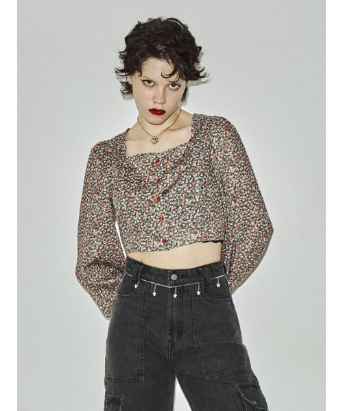 jouetie（ジュエティ）の「シェイクバタフライウエストチェーンベルト（ネックレス・レディース・シルバー/ゴールド・FREE）」の6枚目の写真