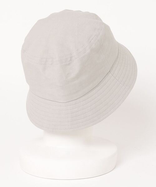 UNDECORATED（アンデコレイテッド）の「UNDECORATED Linen Cotton Hat（ハット・メンズ・グレー/ブラック・1/3）」の3枚目の写真