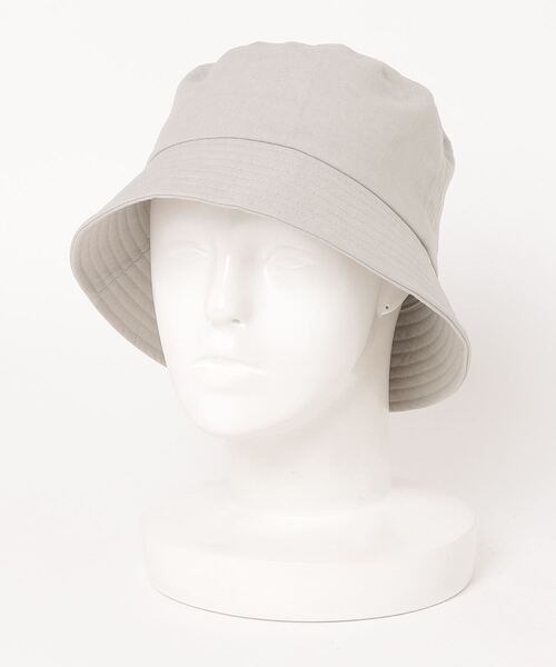 UNDECORATED（アンデコレイテッド）の「UNDECORATED Linen Cotton Hat（ハット・メンズ・グレー/ブラック・1/3）」の7枚目の写真