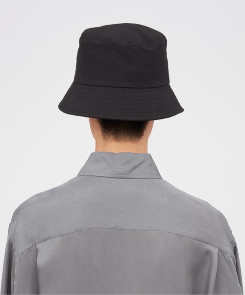 UNDECORATED（アンデコレイテッド）の「UNDECORATED Linen Cotton Hat（ハット・メンズ・グレー/ブラック・1/3）」の4枚目の写真