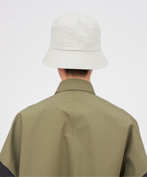 UNDECORATED（アンデコレイテッド）の「UNDECORATED Linen Cotton Hat（ハット・メンズ・グレー/ブラック・1/3）」の5枚目の写真