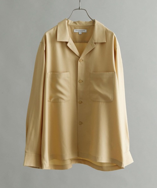 URBAN RESEARCH(アーバンリサーチ)の「『Sサイズあり』メルトツイルボックスシャツ(シャツ/ブラウス・メンズ・チャコールグレー/ライトグレー/オリーブ/マスタード・SMALL/MEDIUM/LARGE)」の1枚目の写真