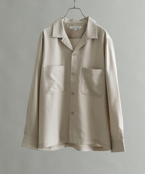 URBAN RESEARCH(アーバンリサーチ)の「『Sサイズあり』メルトツイルボックスシャツ(シャツ/ブラウス・メンズ・チャコールグレー/ライトグレー/オリーブ/マスタード・SMALL/MEDIUM/LARGE)」の8枚目の写真