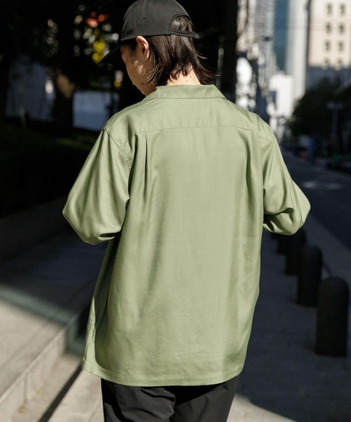 URBAN RESEARCH(アーバンリサーチ)の「『Sサイズあり』メルトツイルボックスシャツ(シャツ/ブラウス・メンズ・チャコールグレー/ライトグレー/オリーブ/マスタード・SMALL/MEDIUM/LARGE)」の14枚目の写真