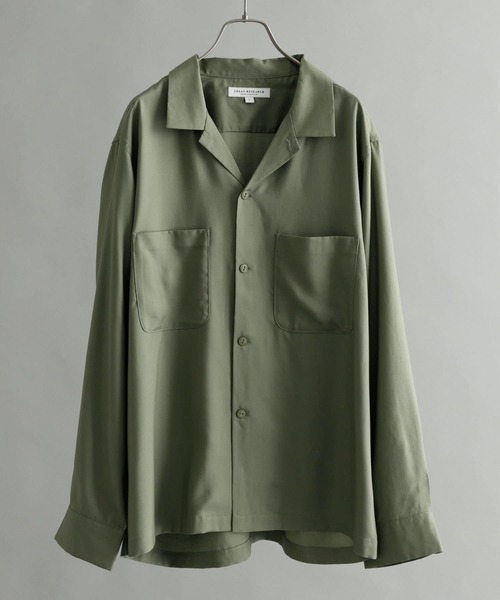 URBAN RESEARCH(アーバンリサーチ)の「『Sサイズあり』メルトツイルボックスシャツ(シャツ/ブラウス・メンズ・チャコールグレー/ライトグレー/オリーブ/マスタード・SMALL/MEDIUM/LARGE)」の17枚目の写真