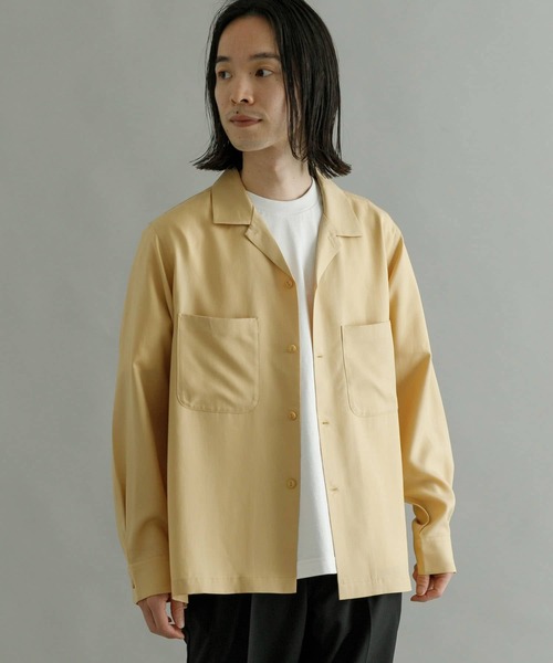 URBAN RESEARCH(アーバンリサーチ)の「『Sサイズあり』メルトツイルボックスシャツ(シャツ/ブラウス・メンズ・チャコールグレー/ライトグレー/オリーブ/マスタード・SMALL/MEDIUM/LARGE)」の18枚目の写真