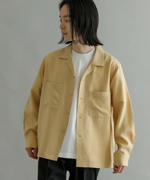 URBAN RESEARCH(アーバンリサーチ)の「『Sサイズあり』メルトツイルボックスシャツ(シャツ/ブラウス・メンズ・チャコールグレー/ライトグレー/オリーブ/マスタード・SMALL/MEDIUM/LARGE)」の19枚目の写真