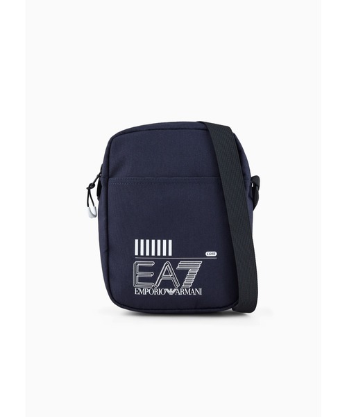 EMPORIO ARMANI EA7（エンポリオアルマーニイーエーセブン）の「【エンポリオ アルマーニ EA7】Train Core ショルダーバッグ 再生ファブリック スモール（ショルダーバッグ・メンズ・ブラック/ブラック×ゴールド/ネイビー・FREE）」の22枚目の写真
