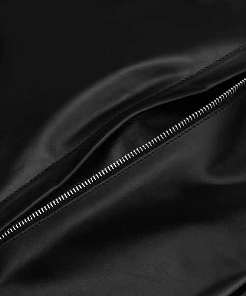 JIL SANDER（ジルサンダー）の「FLAT DRAWSTRING BACKPACK（バックパック/リュック・メンズ・ブラック・UNI）」の5枚目の写真