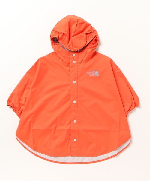 THE NORTH FACE（ザノースフェイス）の「ザ ノース フェイス THE NORTH FACE B Rain Poncho_ベビー レインポンチョ（レインコート/ポンチョ・キッズ・ブルー/ネイビー/オレンジ・J/M）」の3枚目の写真