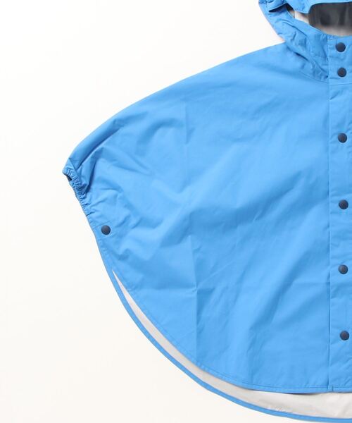 THE NORTH FACE（ザノースフェイス）の「ザ ノース フェイス THE NORTH FACE B Rain Poncho_ベビー レインポンチョ（レインコート/ポンチョ・キッズ・ブルー/ネイビー/オレンジ・J/M）」の4枚目の写真