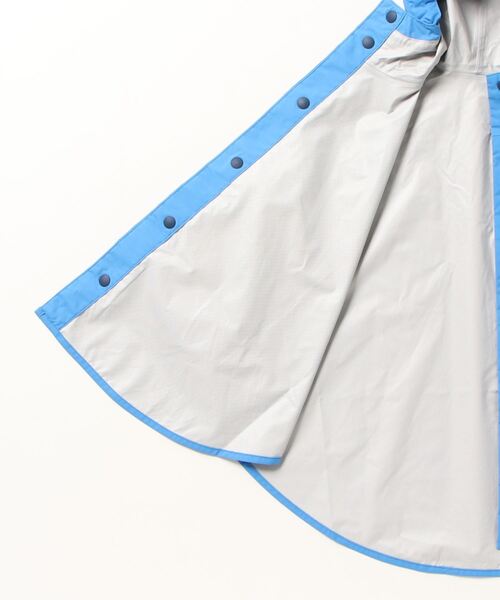 THE NORTH FACE（ザノースフェイス）の「ザ ノース フェイス THE NORTH FACE B Rain Poncho_ベビー レインポンチョ（レインコート/ポンチョ・キッズ・ブルー/ネイビー/オレンジ・J/M）」の6枚目の写真