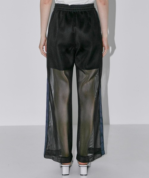 CITY TOKYO（シティトウキョウ）の「ダブルフェイスメッシュパンツ（その他パンツ・レディース・ブラック/ホワイト・1/2）」の20枚目の写真