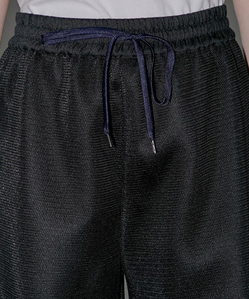 CITY TOKYO（シティトウキョウ）の「ダブルフェイスメッシュパンツ（その他パンツ・レディース・ブラック/ホワイト・1/2）」の21枚目の写真