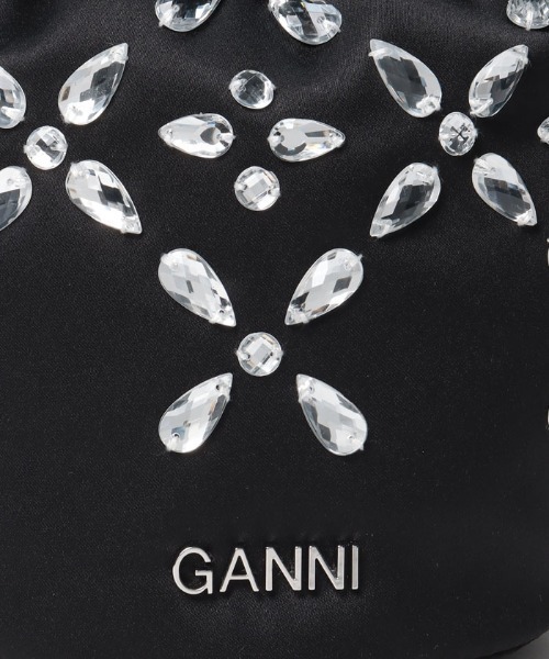 allureville（アルアバイル）の「【GANNI(ガニー)】 TOP HANDLE BAG / ハンドバッグ（ショルダーバッグ・レディース・ブラック系その他・2）」の6枚目の写真