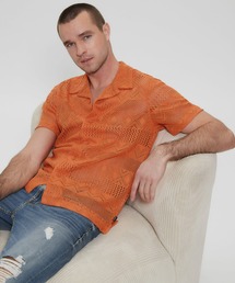 Guess | Geometric Knit Crochet Shirt(シャツ/ブラウス)